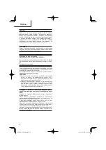 Preview for 74 page of HIKOKI C 10FCE2 Handling Instructions Manual