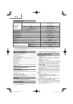 Preview for 78 page of HIKOKI C 10FCE2 Handling Instructions Manual