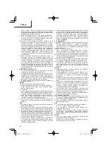 Preview for 80 page of HIKOKI C 10FCE2 Handling Instructions Manual