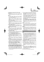 Preview for 81 page of HIKOKI C 10FCE2 Handling Instructions Manual