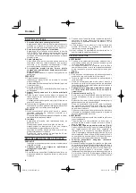 Preview for 88 page of HIKOKI C 10FCE2 Handling Instructions Manual