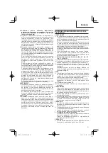 Preview for 91 page of HIKOKI C 10FCE2 Handling Instructions Manual