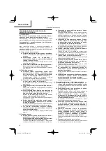 Preview for 94 page of HIKOKI C 10FCE2 Handling Instructions Manual