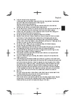 Предварительный просмотр 33 страницы HIKOKI C 12RSH2 Handling Instructions Manual