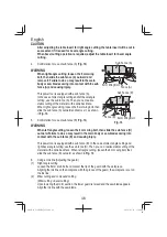 Предварительный просмотр 46 страницы HIKOKI C 12RSH2 Handling Instructions Manual