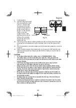 Предварительный просмотр 49 страницы HIKOKI C 12RSH2 Handling Instructions Manual