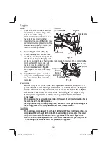 Предварительный просмотр 52 страницы HIKOKI C 12RSH2 Handling Instructions Manual