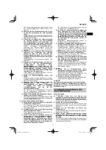 Предварительный просмотр 11 страницы HIKOKI C 18DBL Handling Instructions Manual