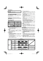 Предварительный просмотр 156 страницы HIKOKI C 18DBL Handling Instructions Manual