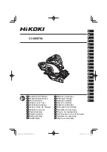 HIKOKI C 3605DYA Handling Instructions Manual preview