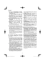 Preview for 28 page of HIKOKI C 3605DYA Handling Instructions Manual