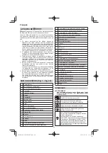 Preview for 46 page of HIKOKI C 3605DYA Handling Instructions Manual