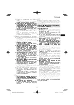 Preview for 99 page of HIKOKI C 3605DYA Handling Instructions Manual