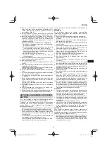 Preview for 141 page of HIKOKI C 3605DYA Handling Instructions Manual