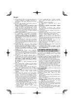 Preview for 198 page of HIKOKI C 3605DYA Handling Instructions Manual