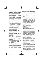 Preview for 264 page of HIKOKI C 3605DYA Handling Instructions Manual