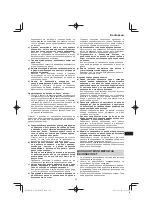 Preview for 277 page of HIKOKI C 3605DYA Handling Instructions Manual