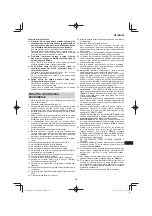 Preview for 305 page of HIKOKI C 3605DYA Handling Instructions Manual