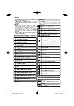 Preview for 40 page of HIKOKI C 3606DA Handling Instructions Manual