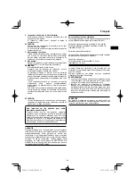 Preview for 45 page of HIKOKI C 3606DA Handling Instructions Manual