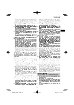 Preview for 63 page of HIKOKI C 3606DA Handling Instructions Manual