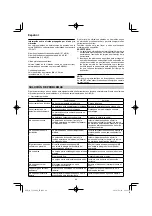 Preview for 86 page of HIKOKI C 3606DA Handling Instructions Manual