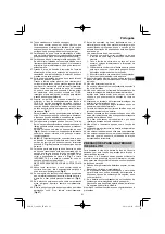 Preview for 91 page of HIKOKI C 3606DA Handling Instructions Manual