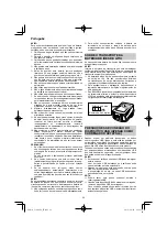 Preview for 92 page of HIKOKI C 3606DA Handling Instructions Manual