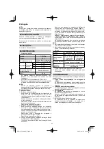 Preview for 94 page of HIKOKI C 3606DA Handling Instructions Manual