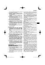 Preview for 103 page of HIKOKI C 3606DA Handling Instructions Manual