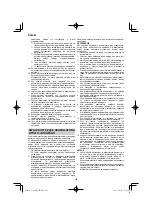 Preview for 168 page of HIKOKI C 3606DA Handling Instructions Manual