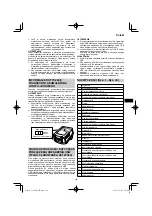 Preview for 169 page of HIKOKI C 3606DA Handling Instructions Manual