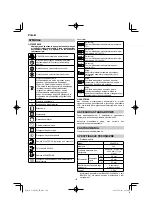 Preview for 170 page of HIKOKI C 3606DA Handling Instructions Manual