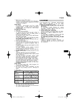 Preview for 171 page of HIKOKI C 3606DA Handling Instructions Manual