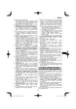 Preview for 181 page of HIKOKI C 3606DA Handling Instructions Manual