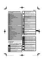 Preview for 183 page of HIKOKI C 3606DA Handling Instructions Manual