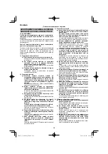 Preview for 216 page of HIKOKI C 3606DA Handling Instructions Manual