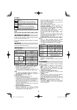 Preview for 222 page of HIKOKI C 3606DA Handling Instructions Manual