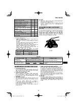 Preview for 237 page of HIKOKI C 3606DA Handling Instructions Manual