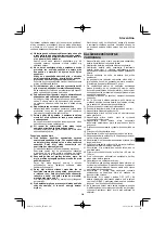 Preview for 243 page of HIKOKI C 3606DA Handling Instructions Manual