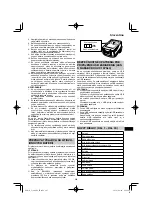 Preview for 245 page of HIKOKI C 3606DA Handling Instructions Manual