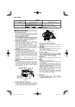 Preview for 250 page of HIKOKI C 3606DA Handling Instructions Manual