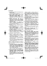 Preview for 256 page of HIKOKI C 3606DA Handling Instructions Manual