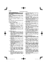 Preview for 268 page of HIKOKI C 3606DA Handling Instructions Manual