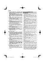 Preview for 270 page of HIKOKI C 3606DA Handling Instructions Manual