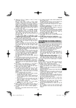 Preview for 271 page of HIKOKI C 3606DA Handling Instructions Manual