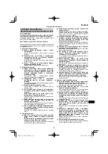 Preview for 281 page of HIKOKI C 3606DA Handling Instructions Manual