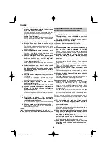 Preview for 282 page of HIKOKI C 3606DA Handling Instructions Manual