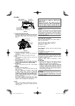 Preview for 290 page of HIKOKI C 3606DA Handling Instructions Manual