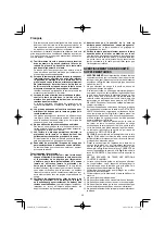 Preview for 38 page of HIKOKI C 3606DPA Handling Instructions Manual